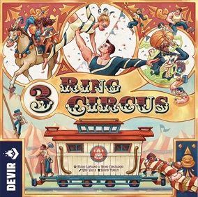 3 Ring Circus - Brætspil